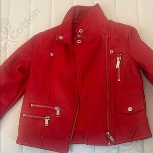 Zara Bold Red Kids Jacket